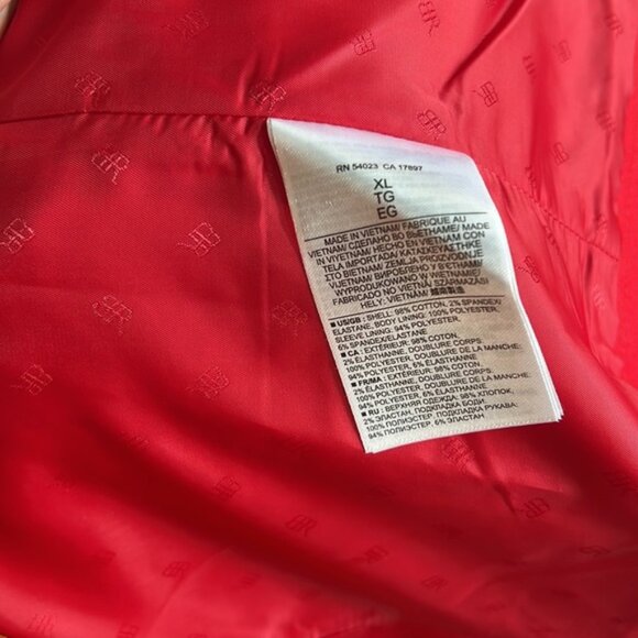 Banana Republic RED Moto Jacket Size XL - Picture 5 of 6